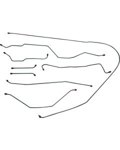 1964-66 Chevy-GMC Truck Brake Line Kit Long Bed Stainless Steel