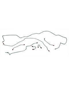 1967-70 Chevy-GMC Truck Front SS Brake Line Kit Power-Inside Frame
