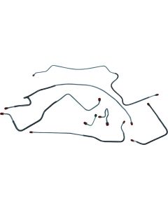 1971-72 Chevy Truck Brake Line Kit Front Power Disc