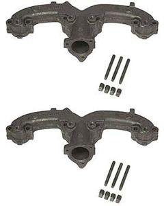 Chevy Truck Exhaust Manifolds, Rams Horns, 2 Inch, 1947-1972