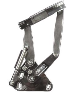 Chevy Truck Hood Hinges, Polished Billet, 1967-1972