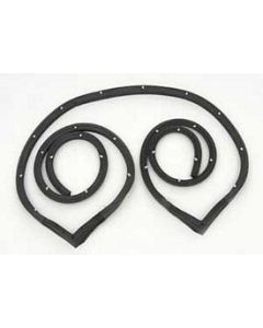 Chevy Weatherstrip, Lower Tailgate, Wagon, 1955-1957