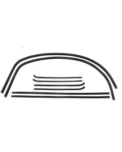 Chevy Truck Window Felt Kit, Without Metal Frames, 1960-1963