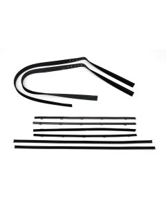Door Window Felt Kit,w/o Chrome Bead,67-72 (8Pc Kit)
