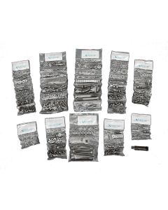 Button Head Bolt Kit,Cameo Bed,S/S,55-58