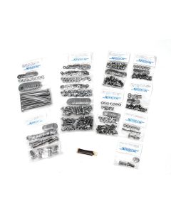 Button Head Bolt Kit,Stepside Short Bed,S/S,55-59