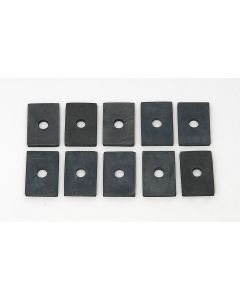 Wood Floor Mounting Pads,10 Pcs,54-59