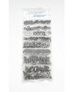 1955-72 Chevy Truck Bed Strip And Angle Bolt Kit Long Bed Step Side