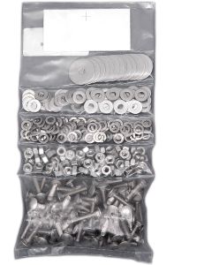 1960-72 Chevy Truck  Bed Strip And Angle Bolt Kit Short Bed Fleet Side