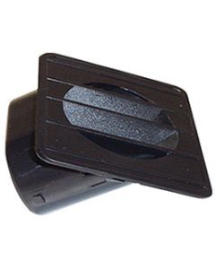 Chevy Truck Defroster Outlet, Left, Black, 1967-1972