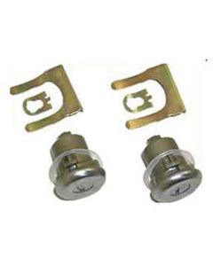 Chevy Truck Door Lock Set, With Late Style Keys, 1967-1968