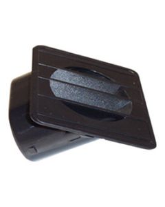 Chevy Truck Defroster Outlet, Right, Black, 1967-1972