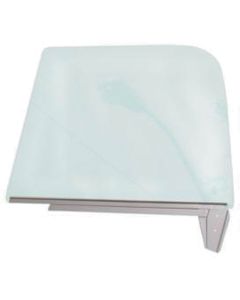 Chevy Truck Door Window Frame-Clear Glass, Left, 1967-1972