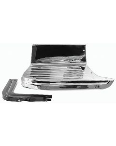 Chevy Truck Bed Step, Chrome, Short Bed, Step Side, Left, 1955-1966