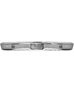 Chevy Truck Bumper, Front, Chrome, With Fog Light Holes, 1967-1970