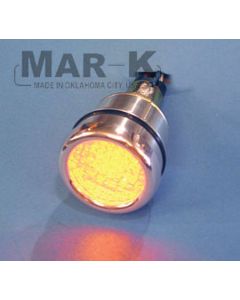 Chevy Truck Bed End Hole Cap, Stepside, With Amber LEDs, 1940-1966