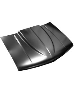 Chevy Or GMC Truck Cowl Induction Hood, Round Ram Air Style, 1988-1998