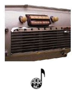 GMC Truck Radio, AM/FM Stereo w/Bluetooth, 1947-1953