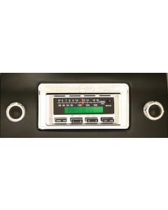 Chevy Truck Stereo,KHE300,AM/FM,200 Watts, Black Face,1947-1953