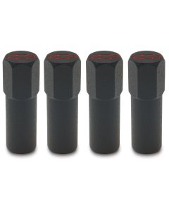 Engine Valve Cover Mini Nuts; Steel; Black; Bowtie Logo; Studs Included;