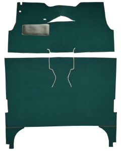 1955 Bel Air 4DR Sedan Complete Carpet, Cut & Sewn Bucket Seat | Daytona Material