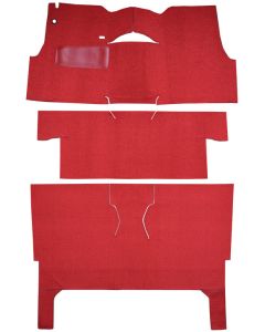 1955 Nomad 2DR Wagon Passenger Area Carpet, Cut & Sewn Bucket Seat | Loop Material