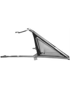 1966-1967 Chevelle Vent Window Assembly, 2-DR Coupe, Clear, RH