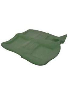 Chevy Carpet Set, 80, 20 Loop, Non-Wagon, Olive Green, 1955-1957
