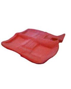 Chevy Carpet Set, 80, 20 Loop, Non-Wagon, Bright Red, 1955-1957