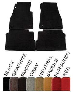 Chevy Floor Mat Set, Ultimat Carpet, Without Logo, 4-Door, Lloyd, 1955-1957