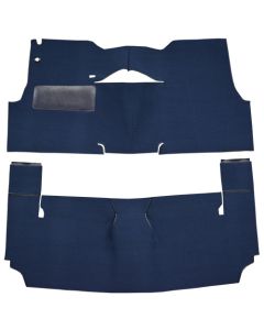 1956 Bel Air 2DR Hardtop Complete Carpet, Cut & Sewn Bench Seat | Loop Material