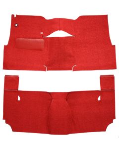 1957 Bel Air 2DR Hardtop Complete Carpet, Cut & Sewn Bench Seat | Loop Material