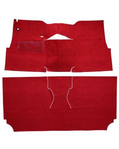 1957 Bel Air 2DR Hardtop Complete Carpet, Cut & Sewn Bucket Seat | Loop Material