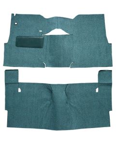 1957 Bel Air 2DR Sedan Complete Carpet, Cut & Sewn Bench Seat | Loop Material