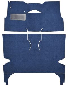 1957 Bel Air 4DR Hardtop Complete Carpet, Cut & Sewn Bucket Seat | Loop Material