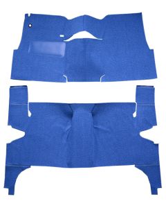 1957 Bel Air 4DR Hardtop Complete Carpet, Cut & Sewn Bench Seat | Loop Material