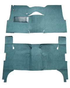 1957 Bel Air 4DR Sedan Complete Carpet, Cut & Sewn Bench Seat | Loop Material