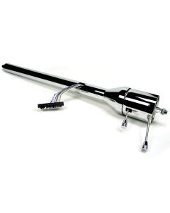 Chevy Truck Tilt Steering Column, Chrome Steel, ididit, Floor Shift, 1960-1966