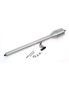 Chevy Truck Tilt Steering Column, Floor Shift, Brushed Aluminum, 1960-1966