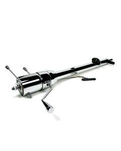 Chevy Truck Tilt Steering Column, Column Shift, Chromed, 1967-1972