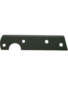 Chevy Truck Taillight Bracket, Black, Left, 1954-1955
