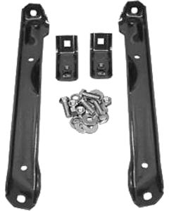 Chevy Truck Bumper Bracket Set, Front, 4 Wheel Drive, 1971-1972