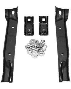 Chevy Truck Bumper Bracket Set, Front, 4 Wheel Drive, 1967-1970