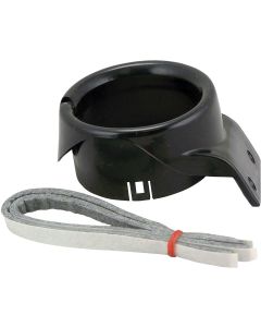 Chevy Truck Vent Ball Housing, Right, Black, 1967-1972