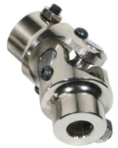 Chevy-GMC Truck U-Joint, Nickel Plated, 3/4" DD To 3/4"-36 Spline 

