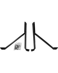 Chevy Truck Bumper Brackets, Rear, Step Side 1963-66