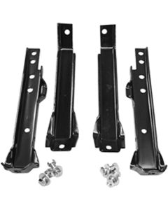 Chevy Truck Bumper Bracket Set, Rear, 2 And 4 Wheel Drive, 1971-1972