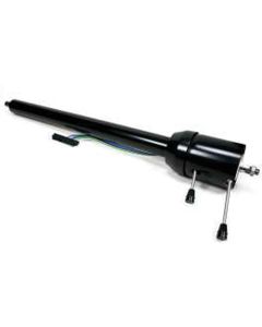 Chevy Truck Steering Column, Floor Shift, Black Powder Coated,Tilt,1955-1959