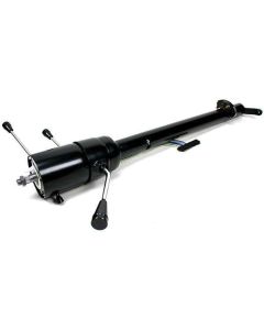 Chevy Truck Steering Column, Column Shift, Black Powder Coated,Tilt,1955-1959