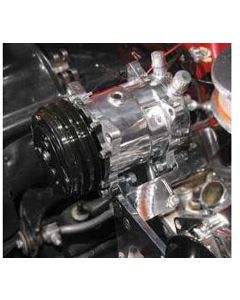 1947-1998 Chevy-GMC Truck Air Conditioning Compressor, Polished, Sanden 508/134A,